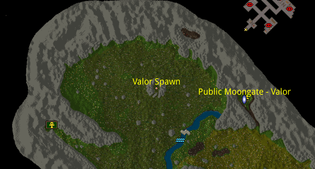 Ultima Online | Location Champion Altar Valor Spawn 